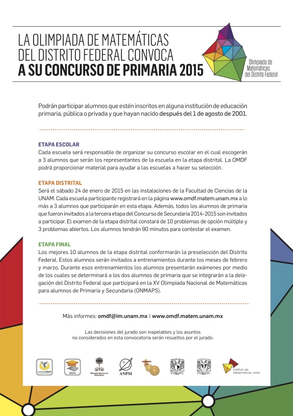 Concurso de Primaria 2015