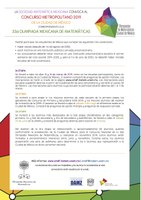 Convocatoria Concurso Metropolitano 2019